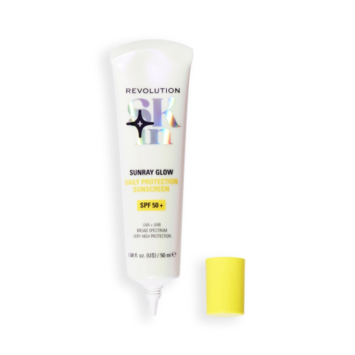 Revolution Skin - Crème solaire à la vitamine C Sunray Glow Daily Blur SPF50+