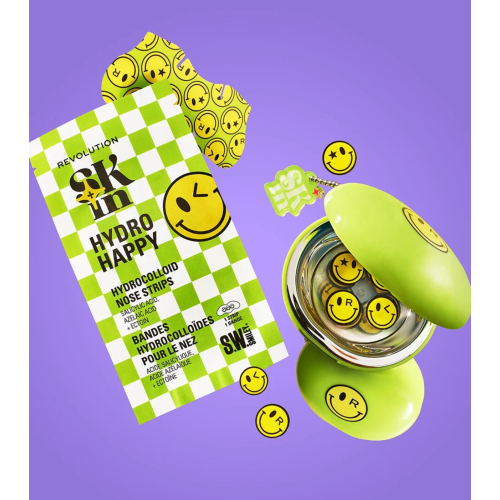 Revolution Skin - *S.W.Smiley* - Patchs anti-boutons + Étui Happy Dots Hydrocolloid