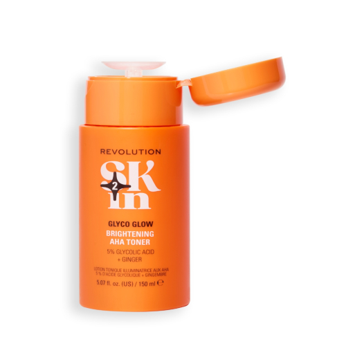 Revolution Skin - *Be Bright* - Tonique visage à 5 % d'acide glycolique et de gingembre AHA Glyco Glow