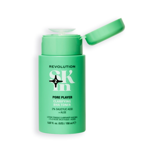 Revolution Skin - *Clearly Clarify* - Tonique visage à 2 % d'acide salicylique et d'aloe vera BHA Pore Player