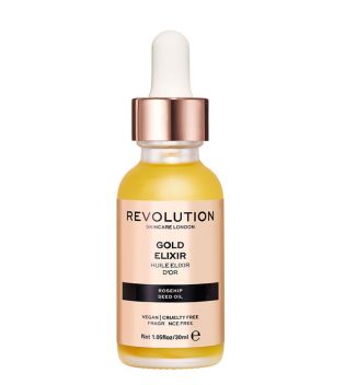 Revolution Skincare - Huile de graines de rose musquée - Gold Elixir