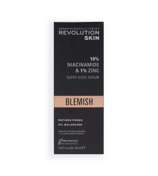 Revolution Skincare - *Blemish* - Sérum Réducteur de Pores 10% Niacinamide + 1% Zinc - 60ml