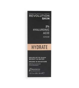 Revolution Skincare - *Hydrate* - Sérum hydratant et repulpant 2% d'acide hyaluronique