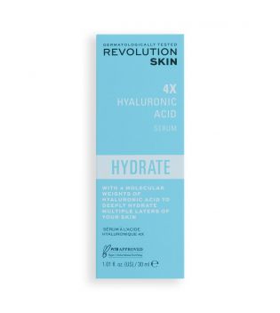 Revolution Skincare - *Hydrate* - Sérum hydratant et repulpant 4x acide hyaluronique