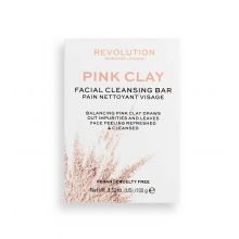 Revolution Skincare - Savon solide pour le visage Pink Clay