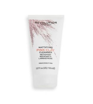 Revolution Skincare - Nettoyant matifiant à l'argile rose Mattifying Pink Clay