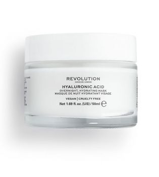 Revolution Skincare - Masque de nuit hydratant Detox Hyaluronic Acid