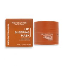Revolution Skincare - Masque de nuit pour les lèvres Lip Sleeping Mask - Chocolate Caramel
