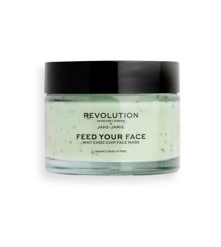 Revolution Skincare - Masque hydratant Feed your face x Jake-Jamie - Mint choc chip