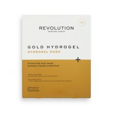 Revolution Skincare - Pack de 2 masques hydratants Gold Hydrogel