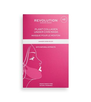 Revolution Skincare - Pack de 2 masques menton au collagène végétal