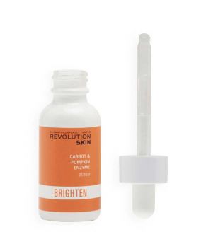Revolution Skincare - Sérum éclaircissant pour le visage Brighten - Extrait de carotte et enzyme de citrouille