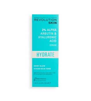 Revolution Skincare - Sérum hydratant à l'alpha arbutine et à l'acide hyaluronique