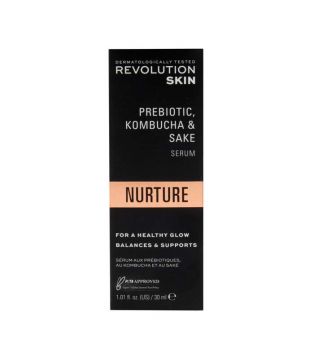 Revolution Skincare - Nurture Sérum prébiotique avec Kombucha et extrait de saké