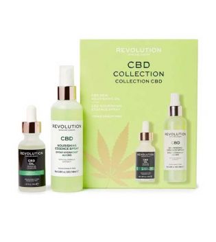 Revolution Skincare - Spray visage + huile nutritive CBD Collection