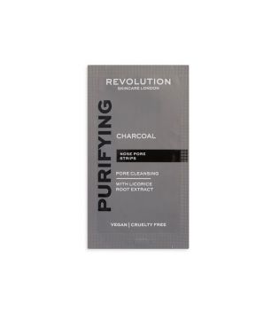 Revolution Skincare - Bandes nettoyantes pour les pores Charcoal