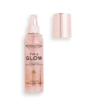 Revolution - Spray fixateur de maquillage Fix & Glow