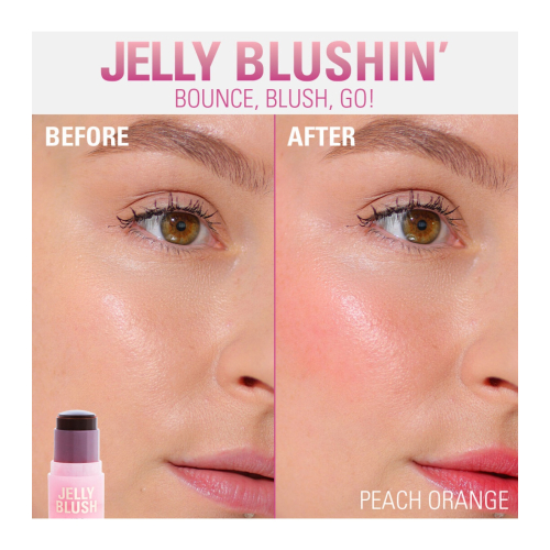 Revolution - Teinture gelée pour les lèvres et les joues Jelly Blush - Peach Orange