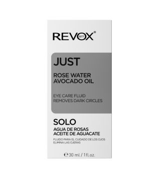 Revox - *Just* - Eau de rose fluide contour des yeux et huile d'avocat