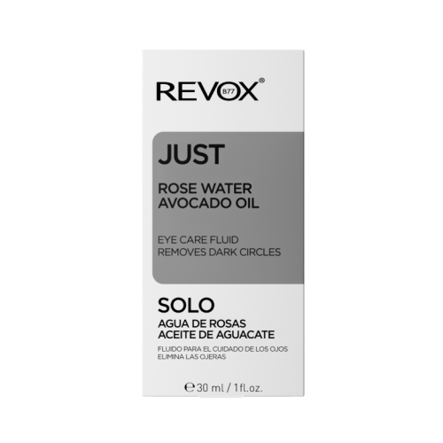 Revox - *Just* - Eau de rose fluide contour des yeux et huile d'avocat