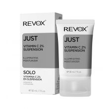 Revox - *Just* - Crème hydratante illuminatrice Vitamine C 2% en suspension