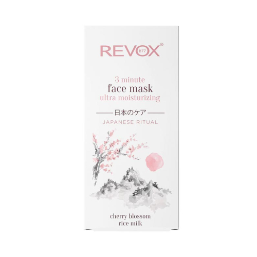 Revox - Masque visage ultra hydratant Japanese Routine 3 minutes