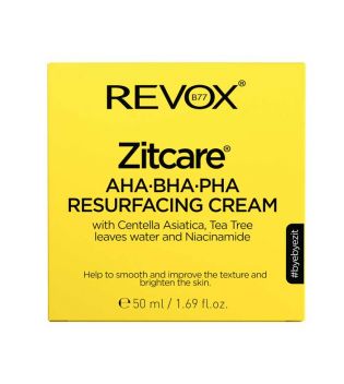 Revox - *Zitcare* - AHA BHA PHA Crème Rajeunissante