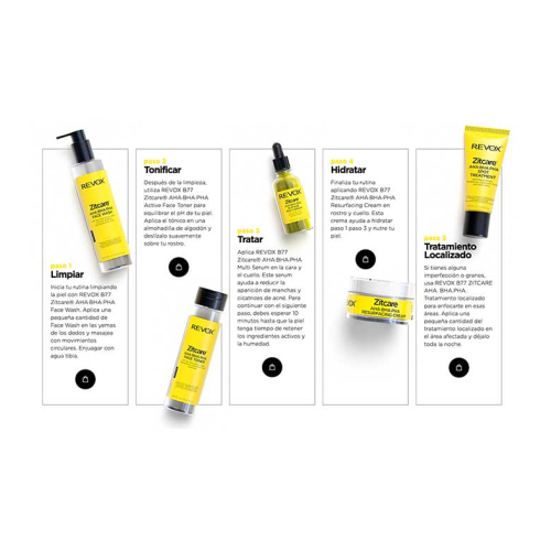 Revox - *Zitcare* - Tonique facial AHA BHA PHA