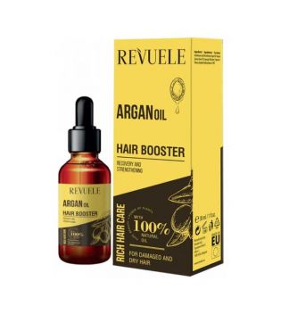 Revuele - Huile capillaire fortifiante Argan Oil - Cheveux abîmés et secs