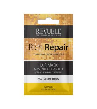 Revuele - Masque capillaire pour cheveux secs et abîmés Rich Repair