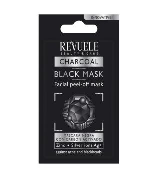 Revuele - Masque facial noir au charbon actif Peel off (15 ml)