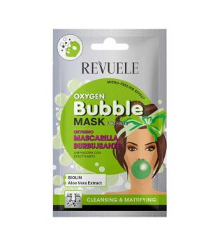 Revuele - Masque facial Oxygen Bubble - Nettoyant et matifiant