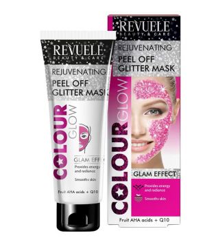 Revuele - Color Glow Mask Glitter Peel-off - Rajeunissement