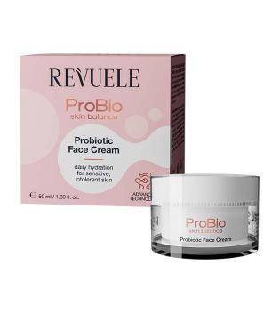 Revuele - *ProBio* - Crème visage probiotique - Peaux sensibles et intolérantes