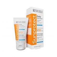 Revuele - Crème solaire visage extra hydratante Sunprotect SPF50+ - Peaux normales à sèches