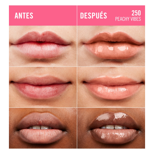 Rimmel London - Brillant à lèvres Thrill Seeker - 250: Peach Vibes