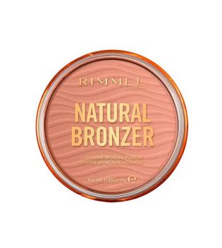 Rimmel London - Poudre bronzante Natural Bronzer - 001: Sunlight