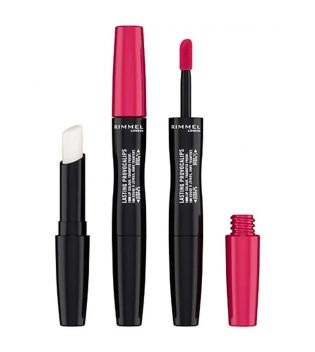 Rimmel London  - Coffret à lèvres Lip Combo 3 en 1 Provocalips + Lasting Finish - Trendy Pink