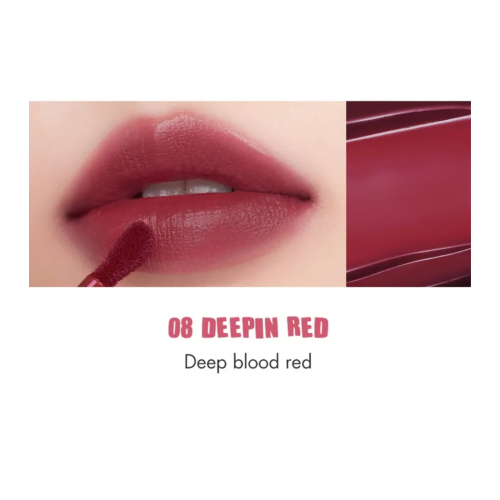 Romand - Rouge à lèvres Bare Water Tint - 08: Deepin Red