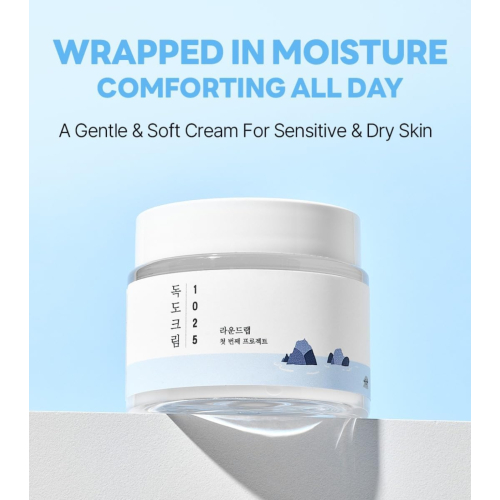 Round Lab - Crème visage pour renforcer la barrière cutanée 1025 Dokdo
