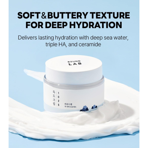 Round Lab - Crème visage pour renforcer la barrière cutanée 1025 Dokdo