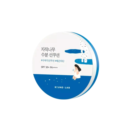 Round Lab - Crème solaire visage en coussin Birch Juice SPF 50