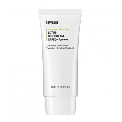 Rovectin - *Calming/sensitive* - Crème solaire visage Lotus SPF50+ PA++++