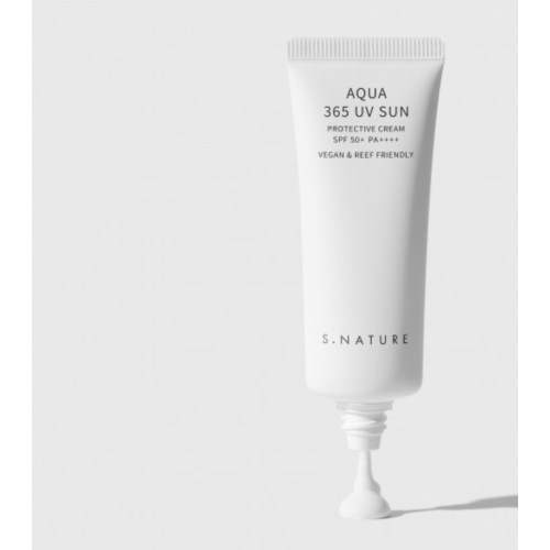 S. Nature - Crème solaire visage ultra-légère SPF50+ PA++++ Aqua 365