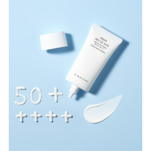 S. Nature - Crème solaire visage ultra-légère SPF50+ PA++++ Aqua 365