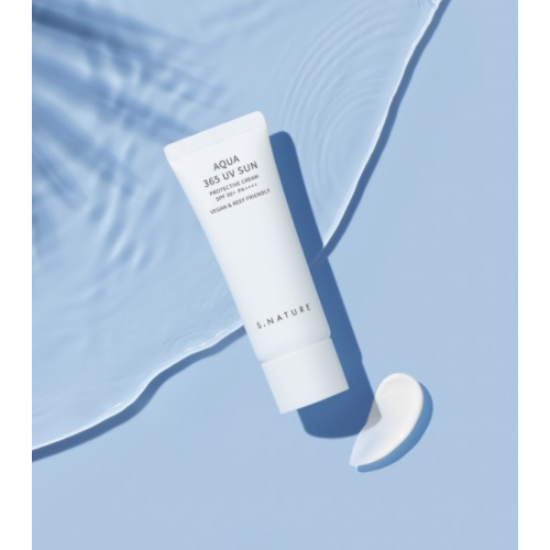 S. Nature - Crème solaire visage ultra-légère SPF50+ PA++++ Aqua 365