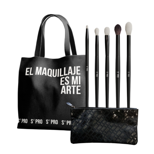 S17PRO - Kit de pinceaux + Tote Bag + Étui Blending & Smoke Set
