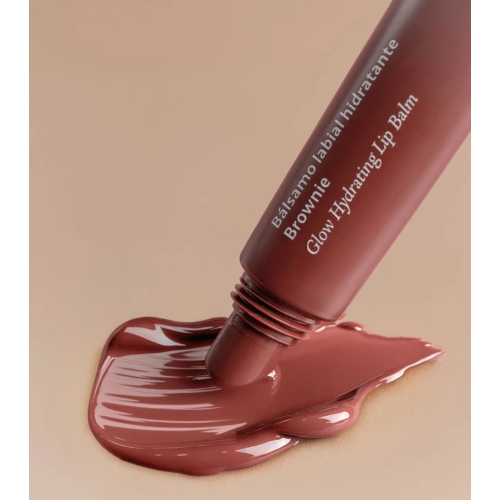 Saigu Cosmetics - Baume à lèvres hydratant effet brillant - Brownie