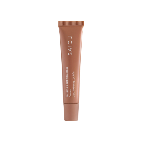 Saigu Cosmetics - Baume à lèvres hydratant effet brillant - Caramel