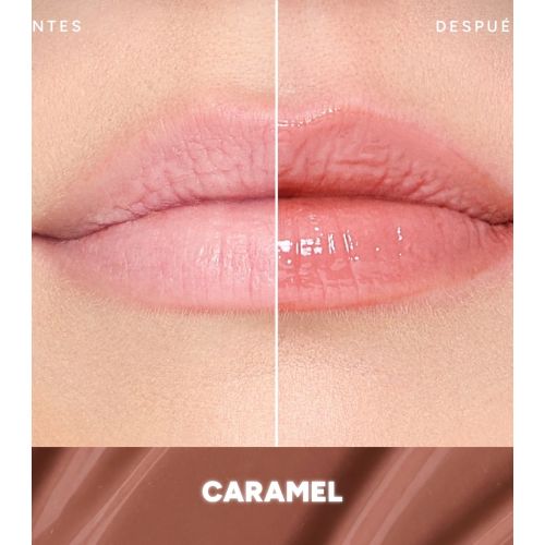 Saigu Cosmetics - Baume à lèvres hydratant effet brillant - Caramel